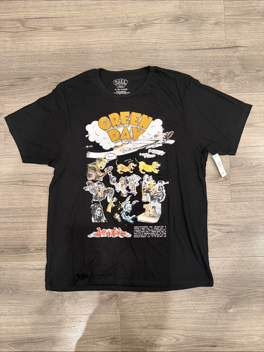 Green Day Dookie Album Cover Tee Men’s Size Extra Large
